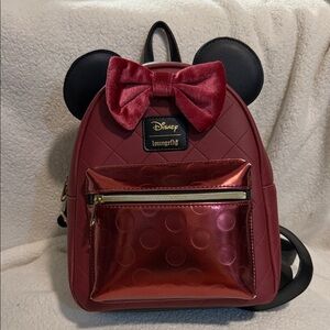 Like New Condition- Minnie Mouse Loungefly Backpack